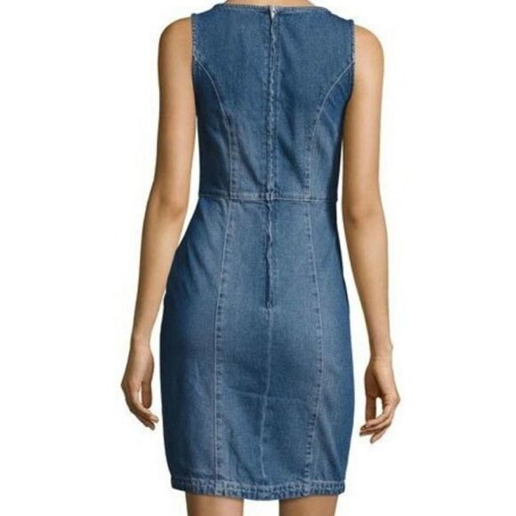 MinkPink Got the Blues Denim Mini Dress - Picture 2 of 6